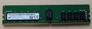 16GB Micron 2Rx8 PC4-3200AA Server RAM ECC DDR4 MTA18ASF2G72PDZ-3G2J3VI - Bild 1 von 2