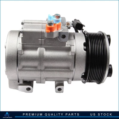 Compresor de aire acondicionado para Ford F-450 Super Duty 11-16 6,7 L 6,8 L V10 OHV CO 11358C Foto 1 de 4