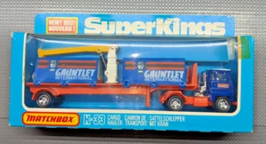 1982 Matchbox Lesney SuperKings Gauntlet International Cargo Hauler K-33 - Picture 1 of 13