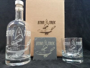 Star Trek decanter box set can be personalised - Picture 1 of 11