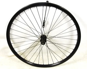 700c (622–19) SHIMANO FH-RM70 8/9/10 SPEED CASSETTE REAR BIKE WHEEL BLACK rim - Picture 1 of 1