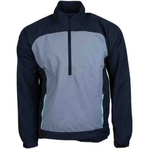 Page & Tuttle Colorblock HalfZip Windbreaker Pullover Mens Blue Casual Outerwear - Picture 1 of 2