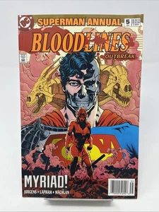 Superman (2nd Series) Annual #5 DC | Bloodlines Outbreak - B&B - Picture 1 of 7