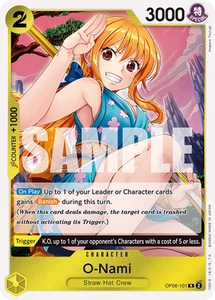 O-Nami OP06-101 Wings of the Captain TCG One Piece - Picture 1 of 1