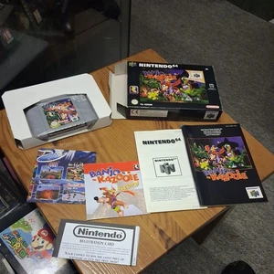 Banjo Kazooie N64 Game With Box & Manual - Picture 1 of 3