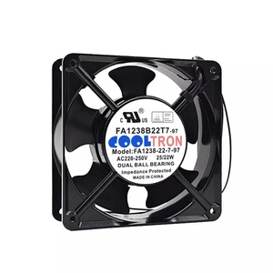 1 pcs COOLTRON FA1238B22T7-97 12038 220-250V 25/22W cooling fan wiring interface - Picture 1 of 3