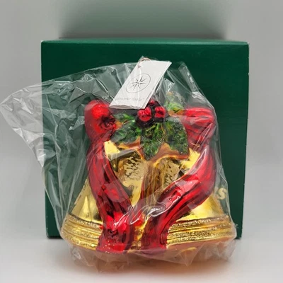Christopher Radko Noel's Bell's Glass Ornament 1996 Foto 1 de 4
