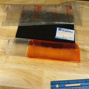 1980's Subaru DL GL Front Park Signal Lense RH # 84911GA160 NOS OEM Genuine - Picture 1 of 6