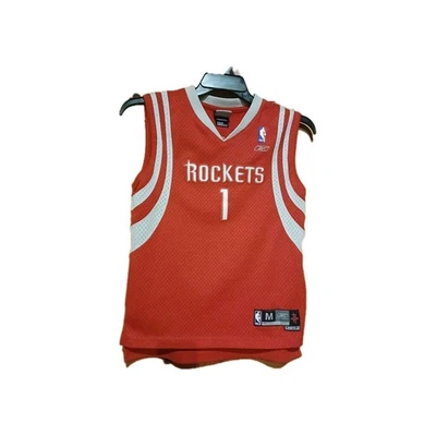 Camiseta Tracy McGrady Niños Mediana 10/12 Houston Rockets #1 Reebok Foto 1 de 4