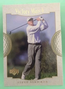 2001 Upper Deck - Victory March Steve Stricker #142 (RC) - Picture 1 of 2