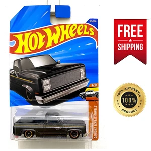 Hot Wheels 2025 Estuche Q '83 Chevy Silverado Negro Tarjeta Internacional #157 ENVÍO GRATUITO - Imagen 1 de 3