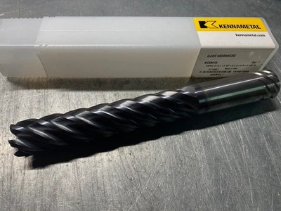 Kennametal 实心硬质合金 6 长笛 1x1x5x8" 端铣 UJDE1000N6EBE Harvi R120 — 第 1/2 张图片
