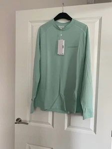 LACOSTE Men's Green Long Sleeve Sport T-Shirt Logo Size 5 UK L : New Tags - Picture 1 of 9