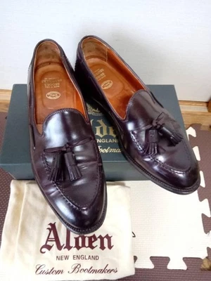 Brooks Brothers Tassel Loafer Cordovan Burgundy US 9.5 ALDEN Made Rare - Image 1 of 4