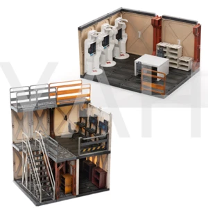 JOYTOY 1/18 Diorama Mecha Depot Monitoring Medical Area Anime Scene Model Toys - Picture 1 of 14