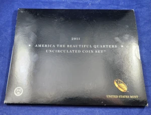US Mint 2011 America The Beautiful Quarters Uncirculated 10 Coin Set Complete - Picture 1 of 4