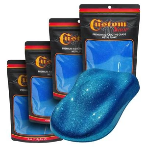 Custom Shop - Deep Marine Blue - 1-Pound Standard Flake .015 Micron Size - Picture 1 of 1