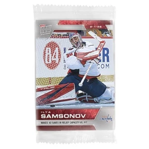 2021-22 NHL Topps NOW® Sticker #274 🥅 Ilya Samsonov 🥅 Washington Capitals - Bild 1 von 2