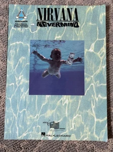 NIRVANA Nevermind Guitar Tab Songbook Kurt Cobain 1993 Sheet Music Hal Leonard - Picture 1 of 6
