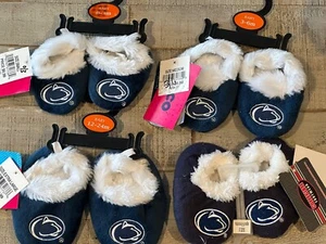 Penn State Nittany Lions NCAA Baby Slipper Booties - NWT - Picture 1 of 4