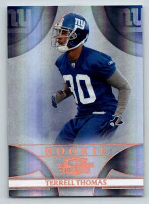 2008 Donruss Threads Bronze Holofoil #237 Terrell Thomas 250 (ref 196491) - Image 1 of 2
