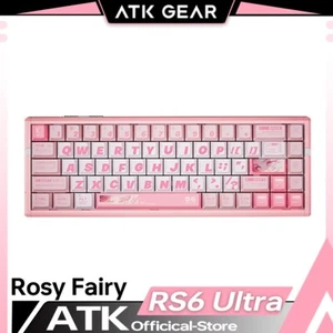 ATK RS6 Ultra 65% Aluminum Hall Effect Gaming Keyboard – TTC RGB 8000Hz Wired - Afbeelding 1 van 18