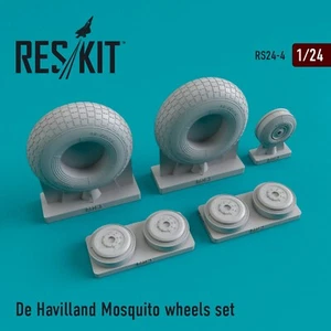 DH,98 "Mosquito" Juego Ruedas para Plástico Modelo Kit ResKit RS24-0004 Escala 1:24 - Imagen 1 de 24