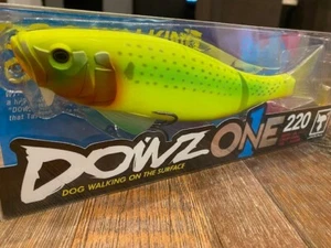 Jackall DOWZ ONE 220 Swimbait galleggiante NUOVO in scatola - Foto 1 di 5