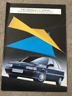 Broszura Renault 21 Diesel, datowana na styczeń 1992 w tym GTD & SAVANNA GTD 