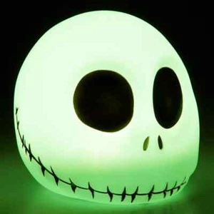 Nuovo con scatola! Walt Disney Parks Incubo prima di Natale Jack Skellington illumina la testa - Foto 1 di 7
