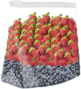 ClearlyElegant: Large 2gal 2mil 13x15 Slider, Standable, Strong, clear Bags 10pc - Picture 1 of 6