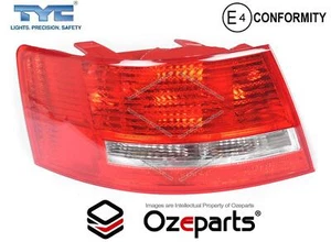 LH Left Hand Tail Light Rear Lamp (Non LED) For Audi A6 S6 Sedan C6 2004~2008 - Picture 1 of 4