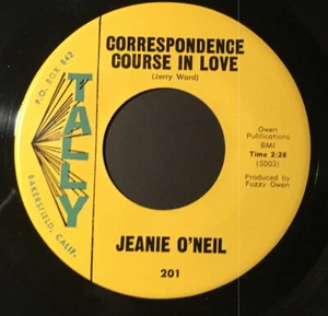 Jeanie O'Neal Correspondence Course In Love - 45T x 1 - Foto 1 di 1