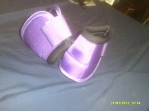 Bell Boots Purple No Turn Size Medium  - Picture 1 of 4