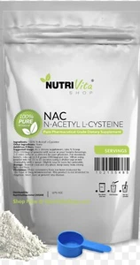 NVS 100% PURE N-Acetyl L-Cysteine Powder NAC KOSHER PHARMACEUTICAL Exp 02/25 - Picture 1 of 1