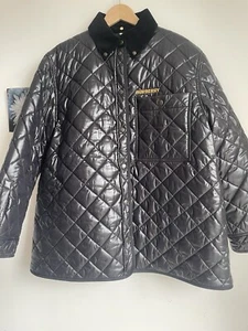 Genuine Burberry black Double-layer quilted cotton padded winter jacket - Picture 1 of 21