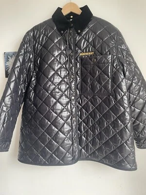  Burberry black Double-layer quilted cotton padded winter jacket  RRP￡1650 - Image 1 of 4