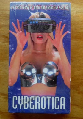 New Cyberotica VHS Marie Hopkins, Kim Evans, Seduction Cinema - Immagine 1 di 2