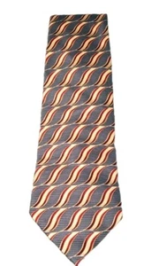 Enrico Fertuchie Hombre Multicolor Multi Onda? ¿Rayas? Corbata - Imagen 1 de 3