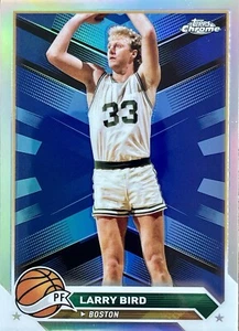 2023-24 Topps Chrome Silver Refractor LARRY BIRD Boston Celtics - Bild 1 von 2