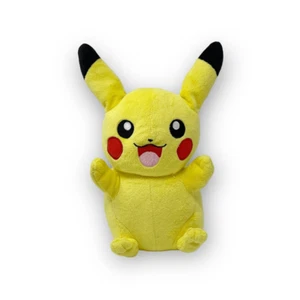 Pikachu Plush Stuffed Toy Talking Light Up Pokemon Tomy 2017 Ears Movable 10" - Picture 1 of 12