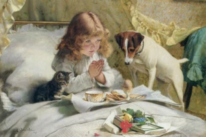 Suspense de Charles Burton Barber como Giclee impresión artística papel o lona envío gratuito - Imagen 1 de 4