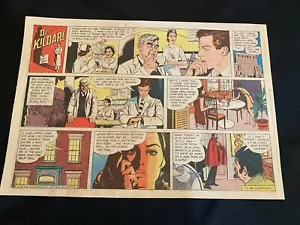 #H01 DR. KILDARE by Ken Bald Lot of 2 Sunday Half Page Comic Strips 1969 - Picture 1 of 2