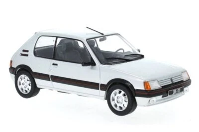 PEUGEOT 205 GTI - 1988 - silver - WhiteBox 1:24 - Imagen 1 de 4