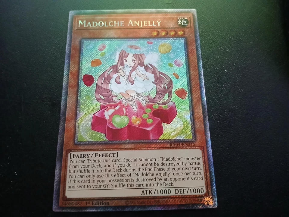 Madolche Anjelly (Platinum Secret Rare) RA04-EN215 Quarter Century Stampede 1st - Image 1 of 1