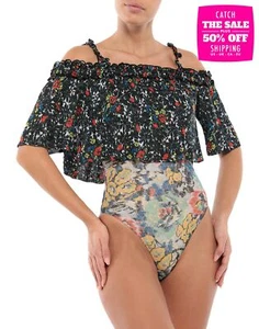 UVP725€ MISSONI MARE Badeanzug Einteiler IT38 US2 UK6 XS Blumen Strick Träger - Bild 1 von 4