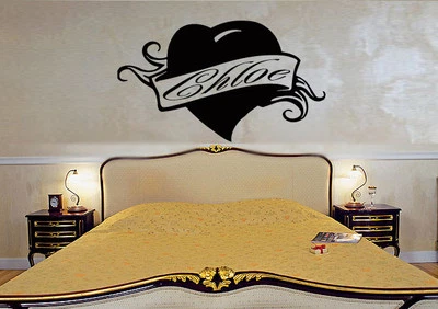 Pegatinas de Pared Vinilo Calcomanía Chloe Nombre Personalizado Letras Personalizado (z998) Foto 1 de 3