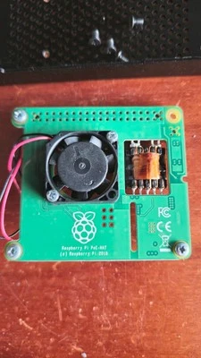 Raspberry Pi 4 Case with PoE Hat – Passive Cooling Enclosure - image 1 of 4