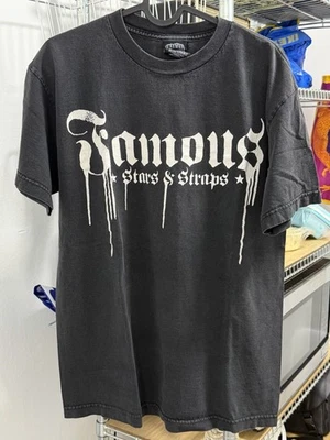 Винтажная футболка Y2K Famous Stars And Straps Skate для взрослых размер M FADE - Изображение 1 из 4