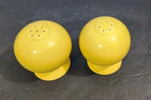 Fiestaware Homer Laughlin Kugel gelb Salz & Pfefferstreuer Fiesta Ware - Bild 1 von 8